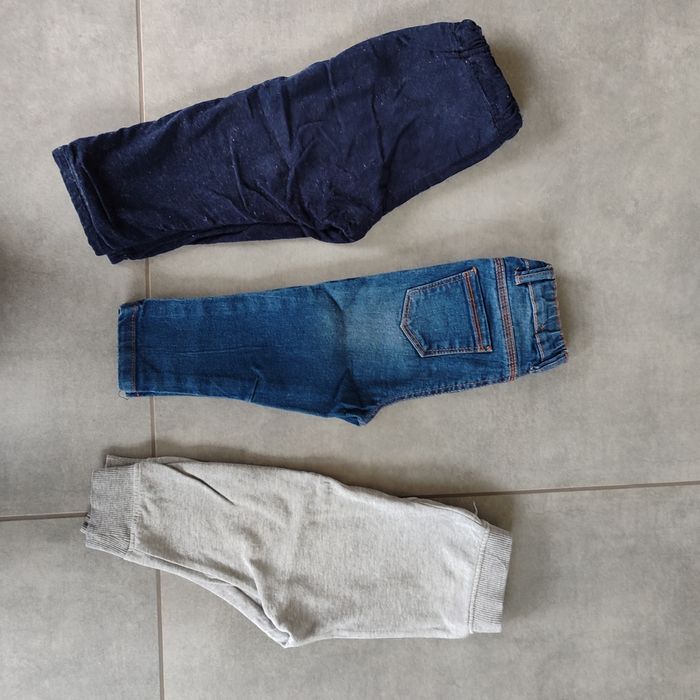 Spodnie chłopięce, rozmiar 80