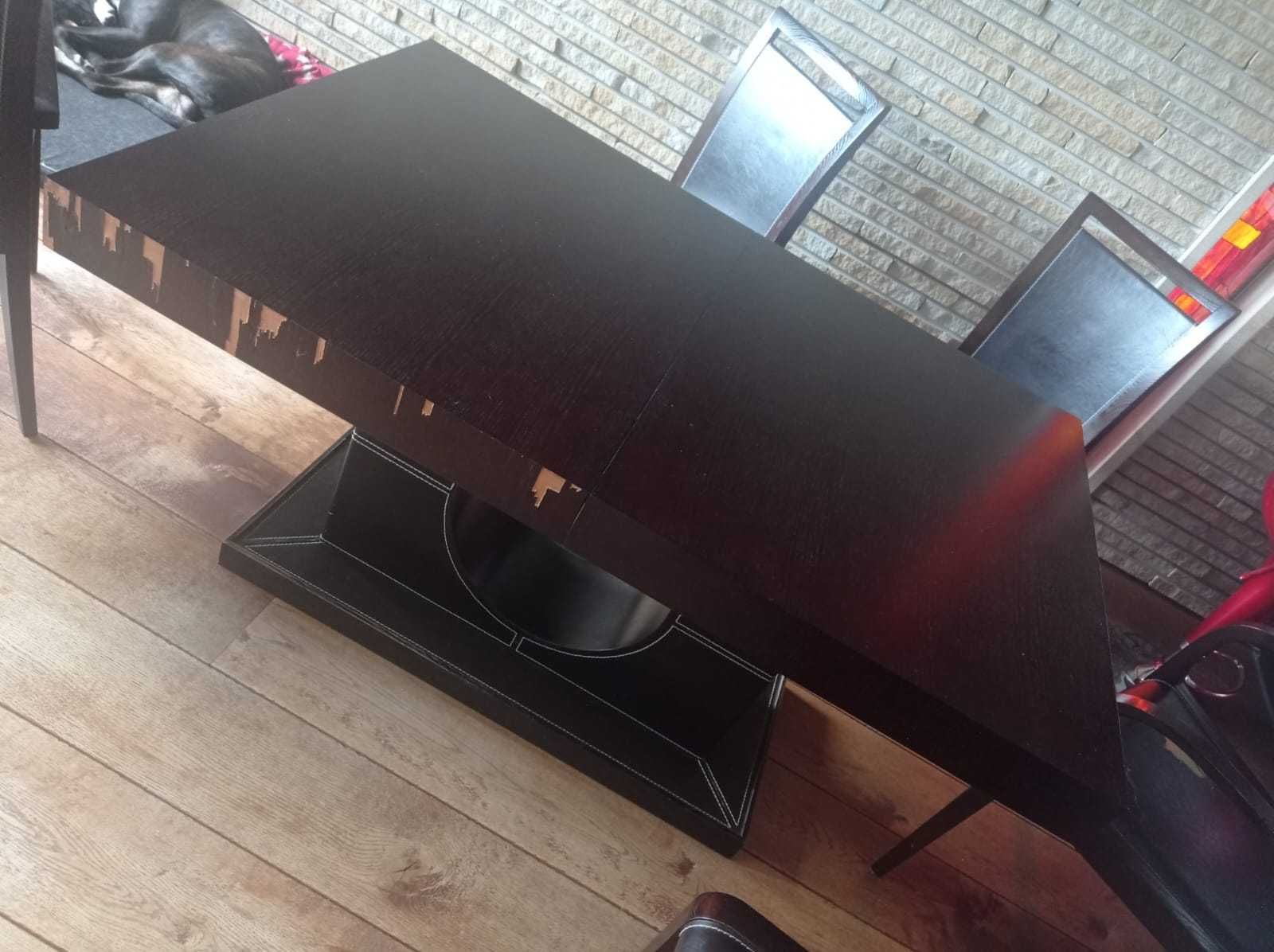 stół i 6 krzeseł - VINOTTI (wenge)