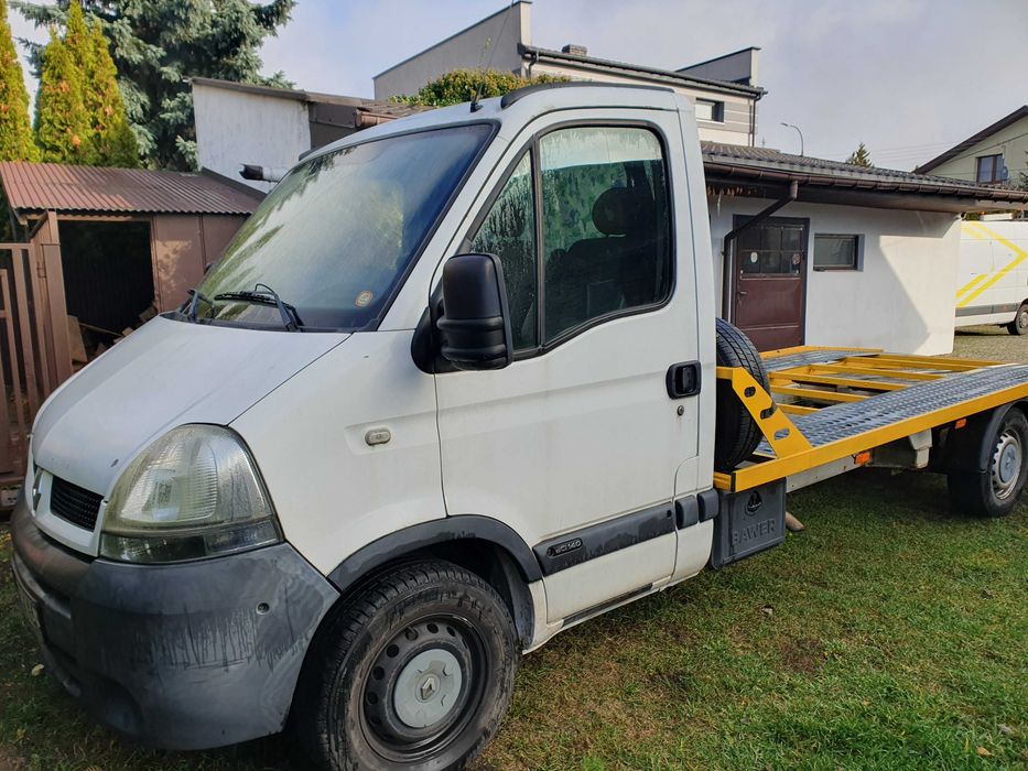 Renault Master autolaweta 3,0 -140KM najazd 5m, 1500kg ładowność