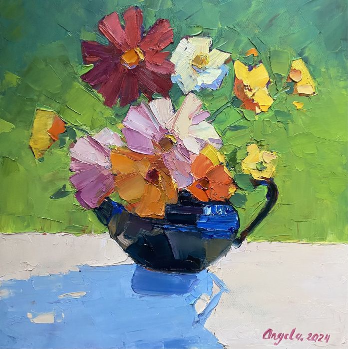 Martwa natura z kwiatami