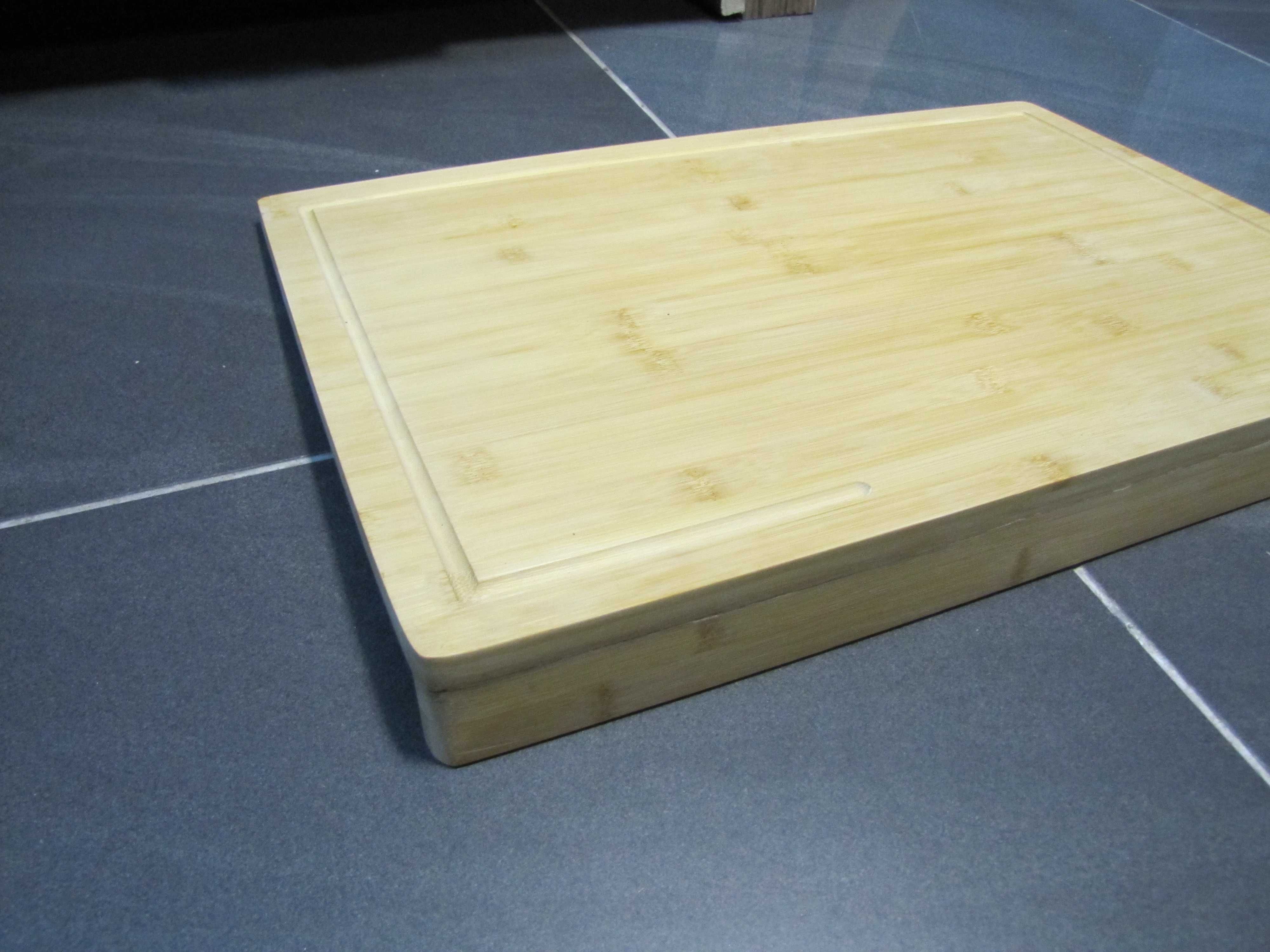 Deska do krojenia z drewna bambusowego 5 x 56 x 38 cm