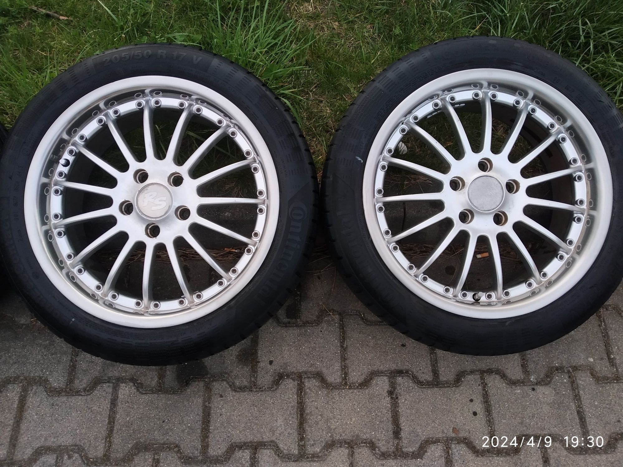 R17 5x112 Skoda Audi VW Mercedes Felgi SMC RS Hunter 7j et45