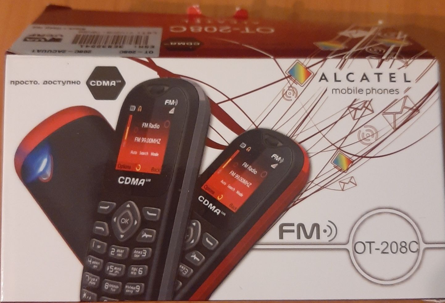 Телефон Alcatel OT-208C CDMA