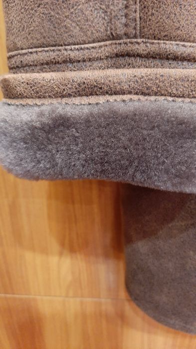 Мужская натуральная дубленка