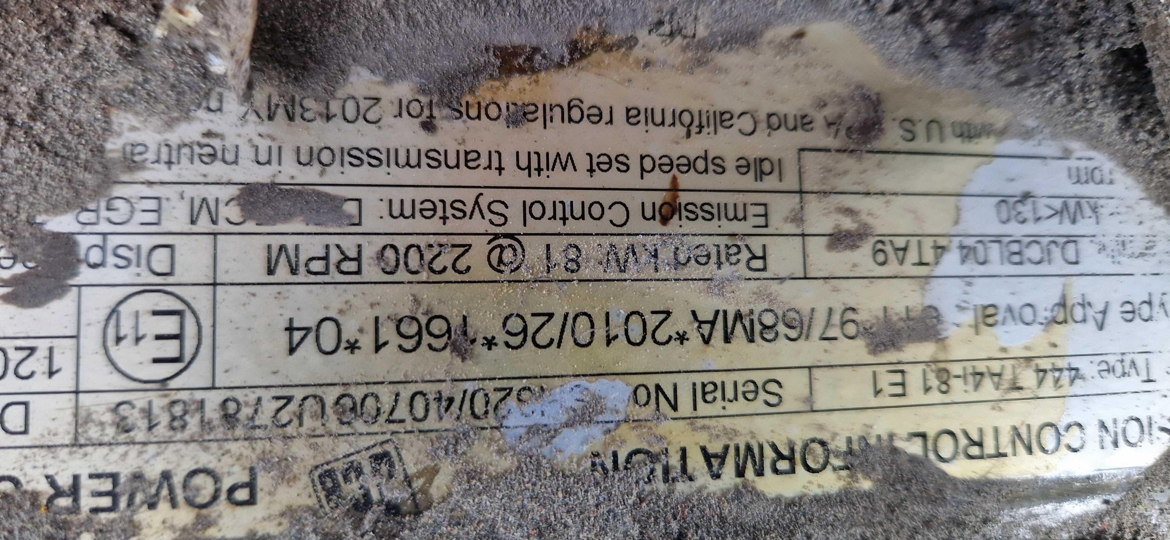 Koparka JCB JS 130 z 2013r części zwolnica siłownik pompa reduktor