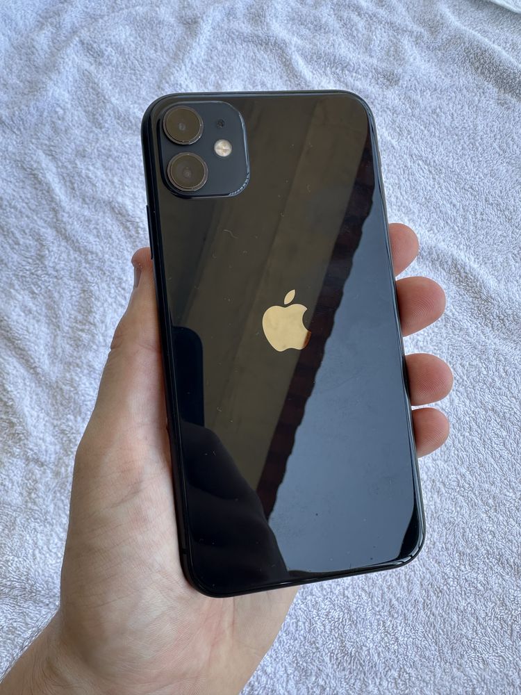 iPhone 11 64GB Preto — Com Caixa + Capas e Películas