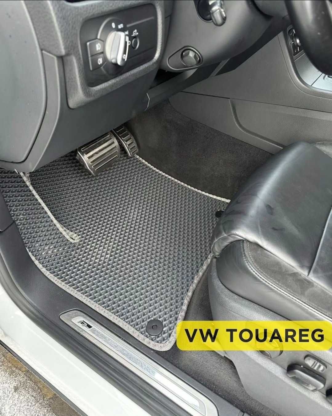 EVA ЕВА Коврики VW Golf Passat CC Caddy Touran ID4 Tiguan + 2 Логотипи