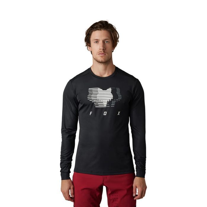 Koszulka FOX Ranger Dayto LS - BLACK, L