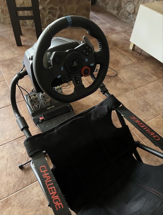 Volante e Pedais LOGITECH G29 + Palyseat
