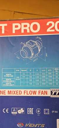 Wentylator kanałowy ttpro 200