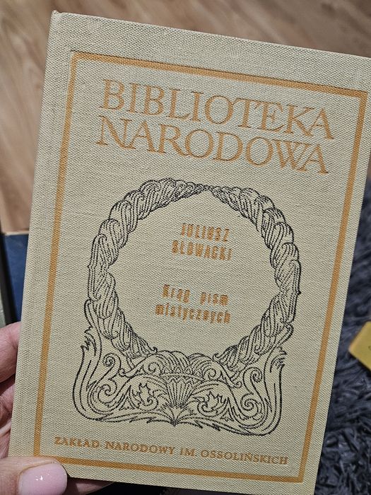 Książka Juliusza Słowackiego "krąg pism mistycznych"