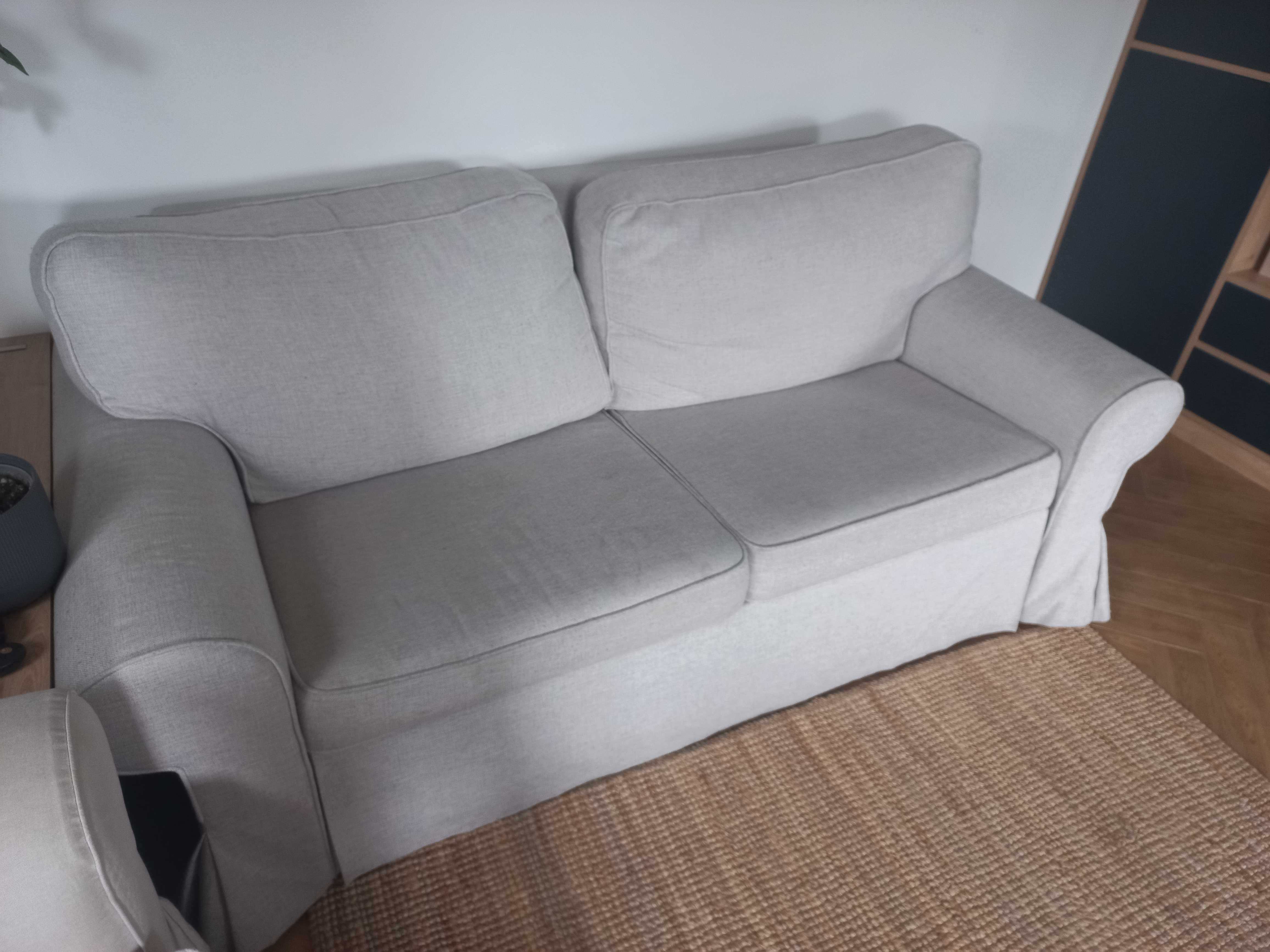 EVERTSBERG sofa rozkładana z pojemnikiem na pościel