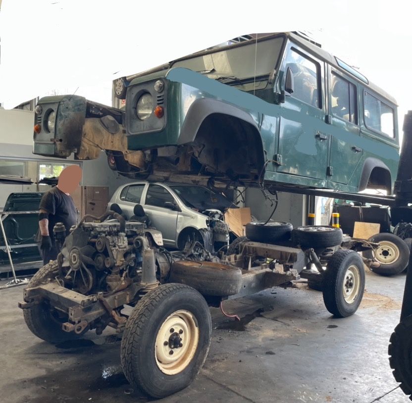 Defender 90 / 110 peças e kit  para fazer uma  completa, com AC