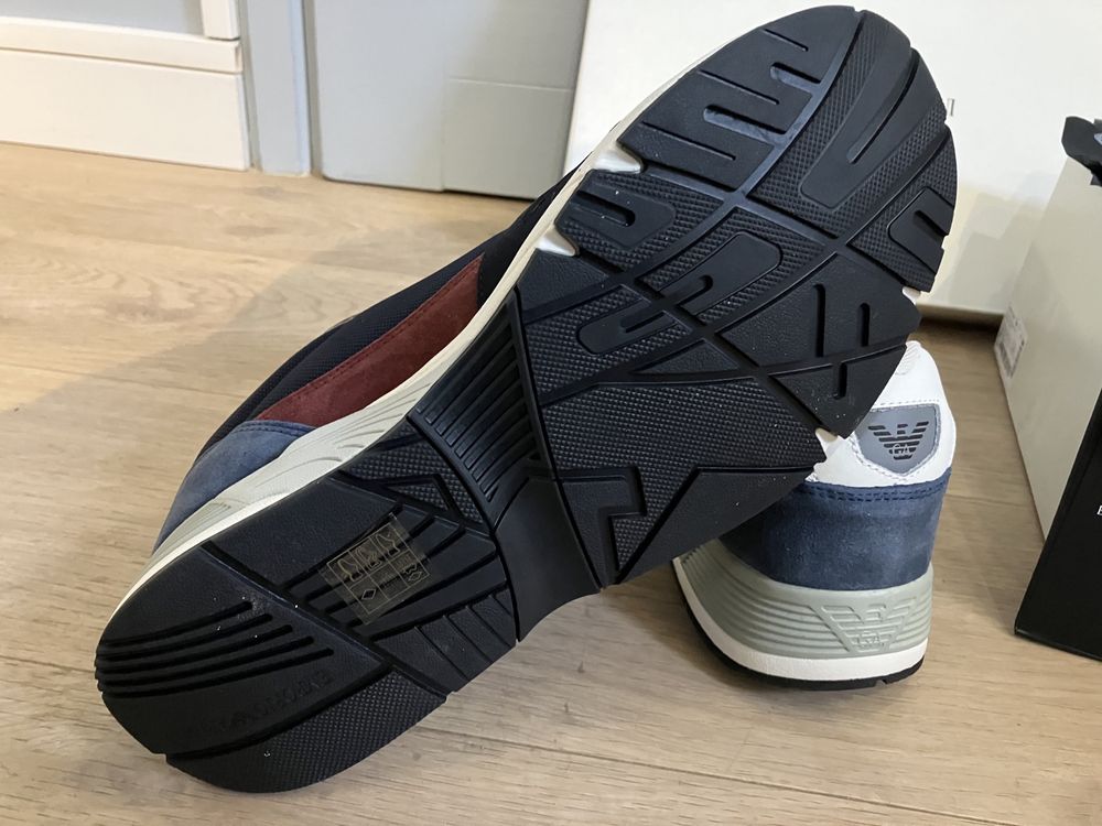 Emporio Armani markowe męskie buty / Sneakersy Nowe 43