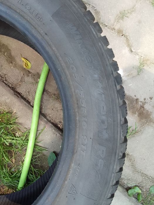 Cena za 4 Opony zimowe 205/55r16 HANKOOK 6mm