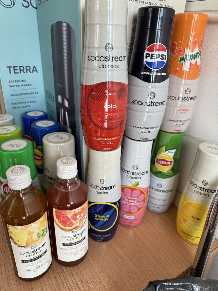 Syrop soda butelki soda
