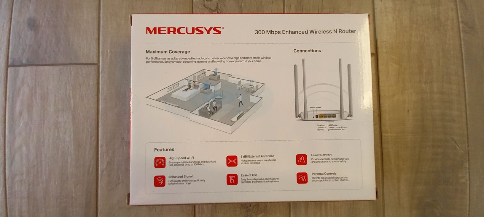 Router Mercusys MW325R 300mb/s