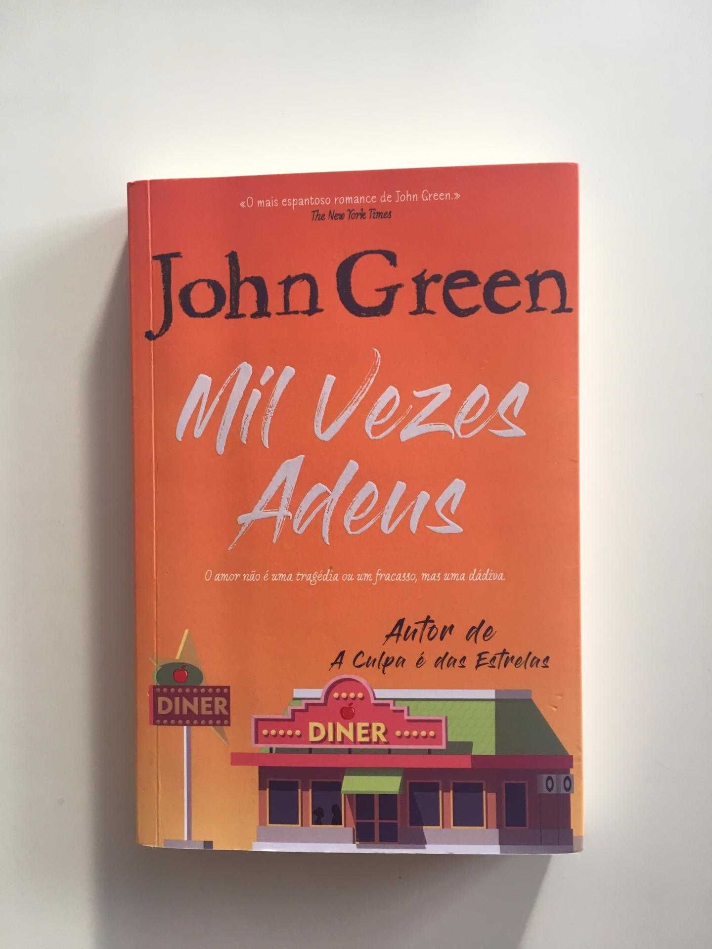 Livro Mil vezes Adeus de John Green