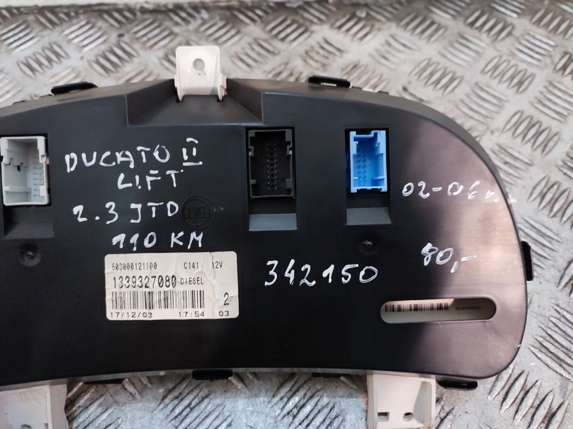 Fiat Ducato II lift 2.3 JTD 02-06r licznik