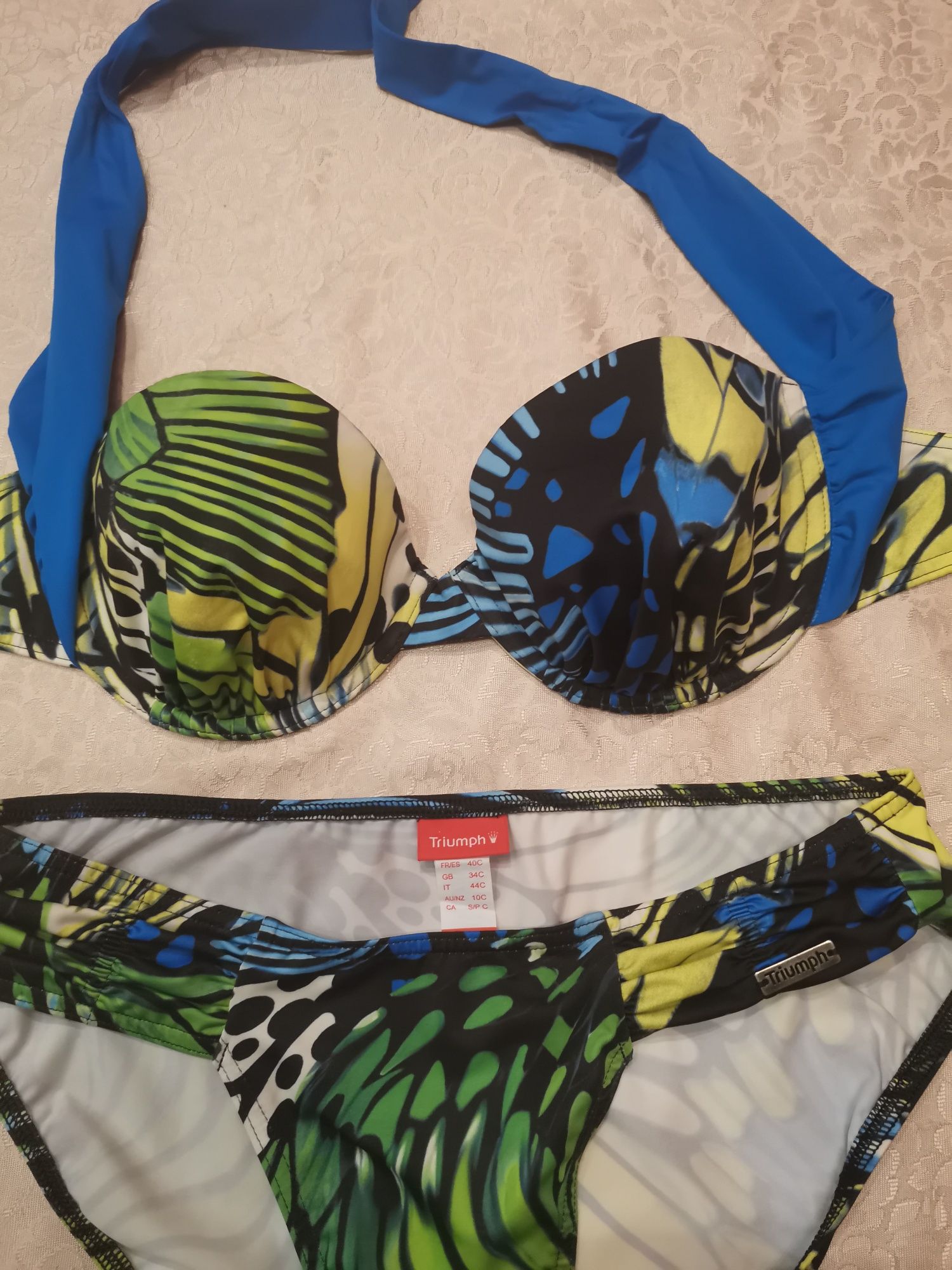 Strój kąpielowy, bikini kąpielowe Triumph rozm 38 C, kolory