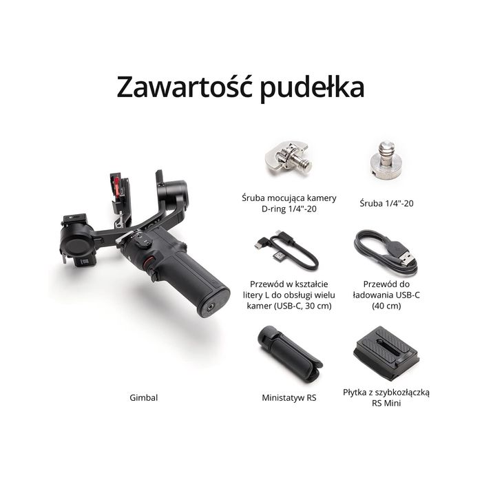 Gimbal DJI RS 3 Mini NOWY 09.2025