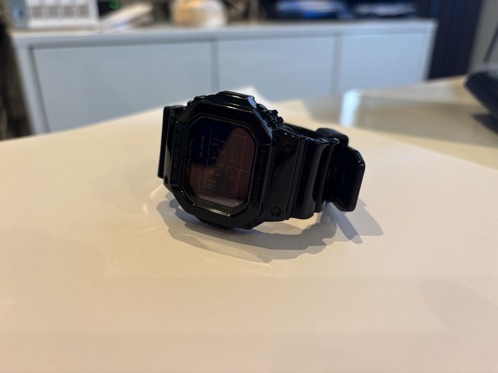 Jak nowy Casio GW-M5610BB tough solar multiband 6 czarny limitowany