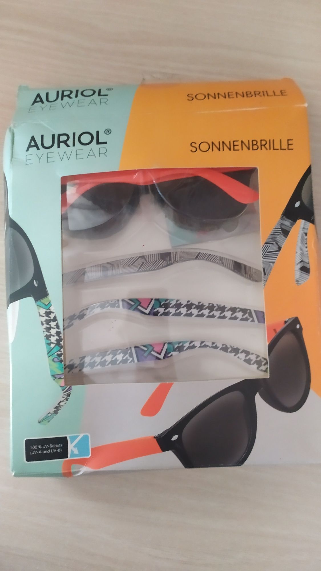 Сонцезахисні окуляри зі змінними дужками auriol  унісекс