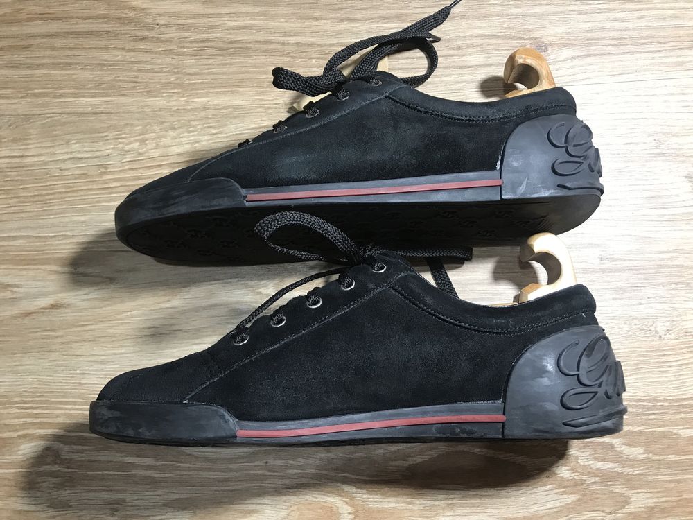 Gucci softy tek suede чоловічі кросівки, кеди гучи розмір 45(29,5 см.)