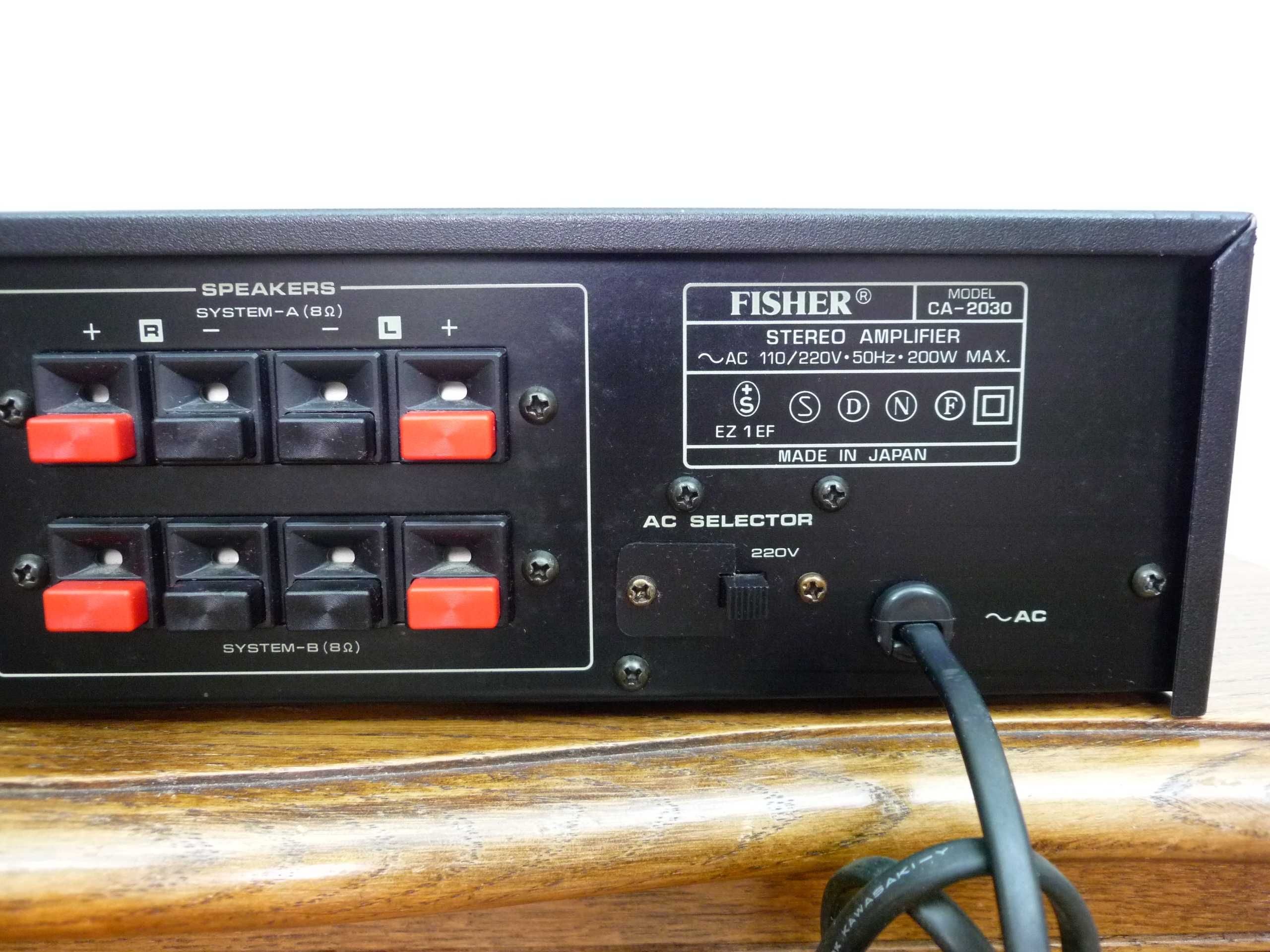 FISHER CA-2030 INTEGRATED Wzmacniacz VINTAGE JAPAN st. idealny