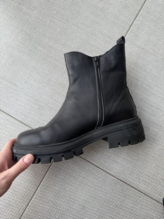 Челсі чорні шкіряні Tuto vzuto