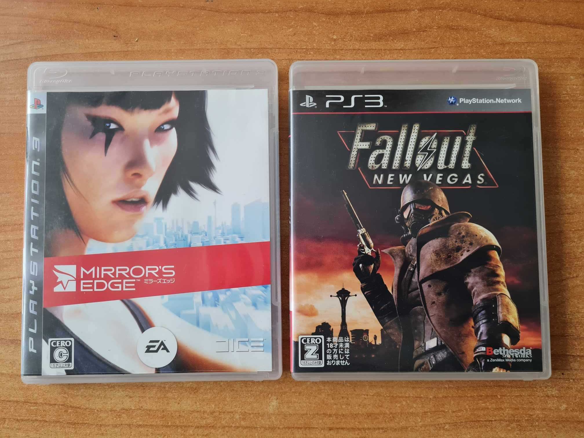 Mirror's Edge + Fallout New Vegas - Playstation 3 Japoński