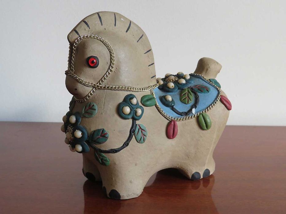 Cavalo em Terracota-