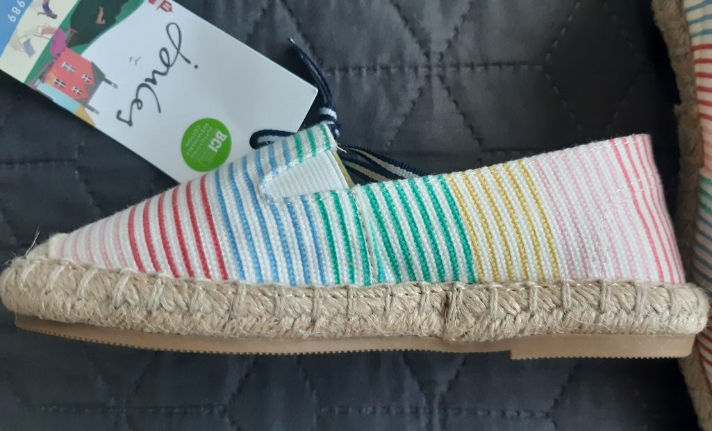 Nowe espadryle JOULES rozmiar 27