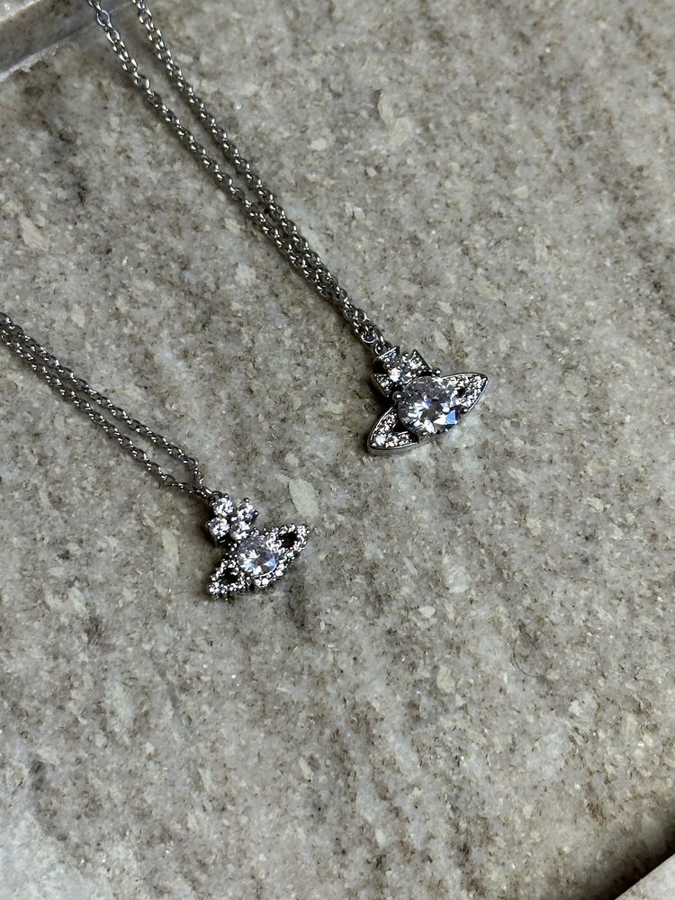 Vivienne Westwood Crystal Mini Necklace підвіска ланцюжок