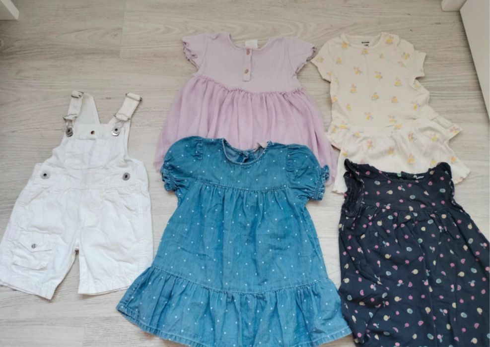 Lote verao 9-12 meses menina