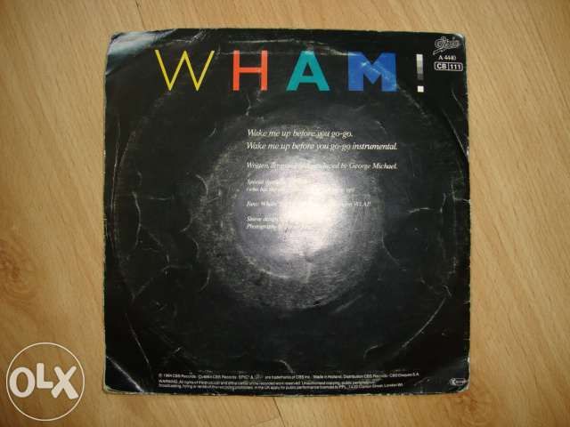 Disco vinil SP Wham