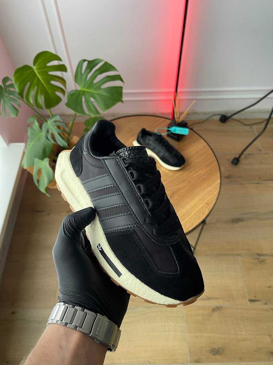 Чоловічі кросівки Adidas Retropy E5 чорний 1126 ХІТ