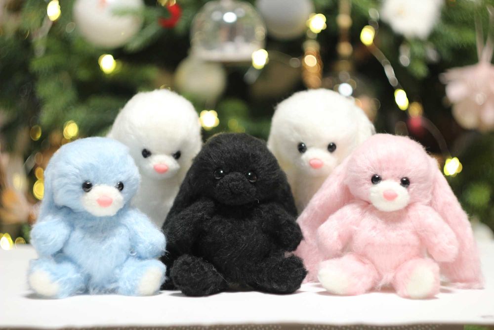 Króliczki amigurumi na szydełku
