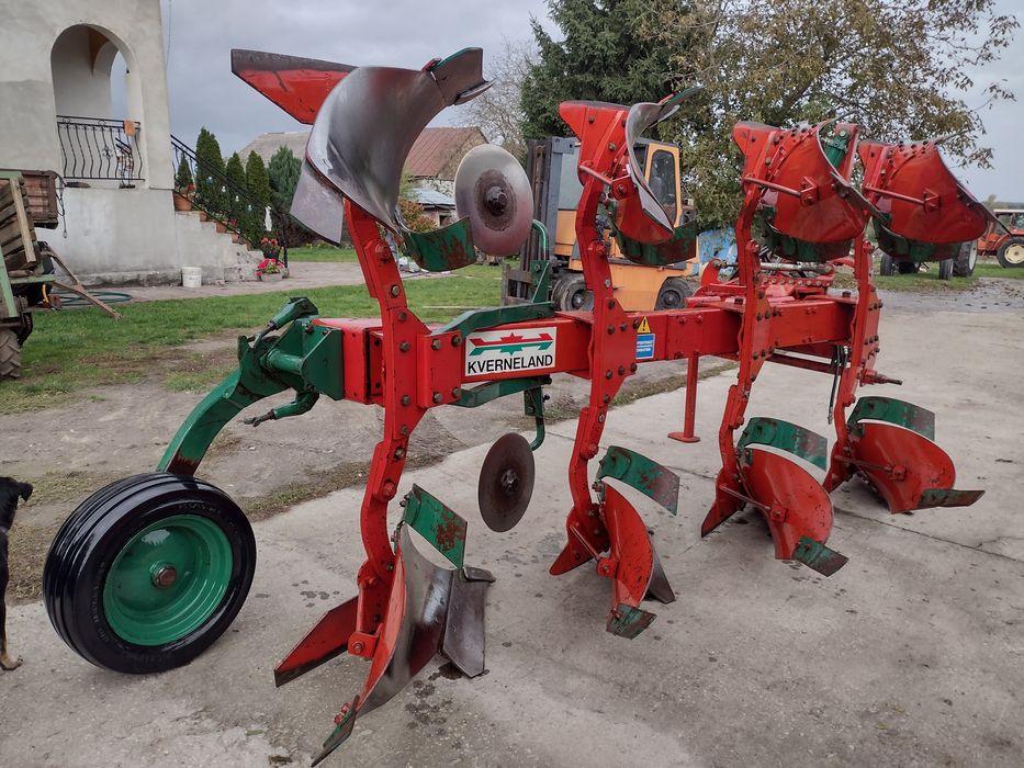 Pług obrotowy Kverneland 4 Vario oryginał w idealnym stanie (lemken)