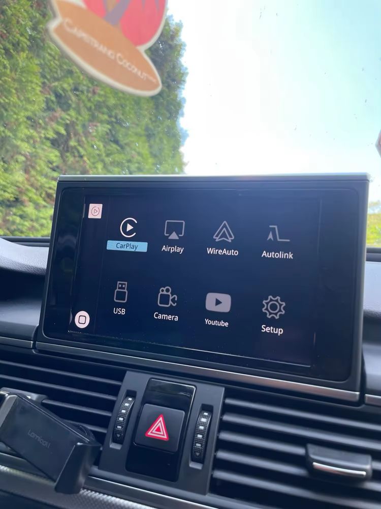 Коробочка carplay android auto Audi A7 A6 C7 блок модуль