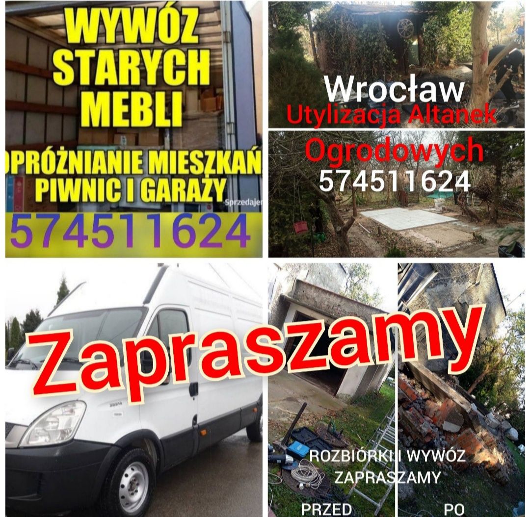 Utylizacja Mebli Wrocław Wywóz Starych Mebli Sprzątanie Mieszkań