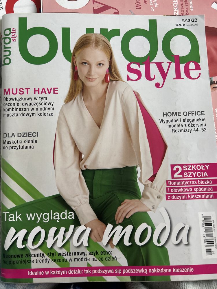 Burda 02/2022 sprzedam