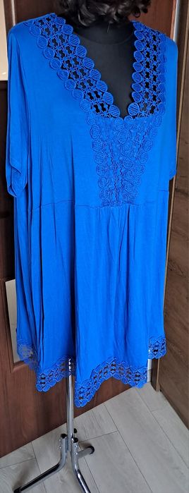 Tunika lub bluzka w serek z kr rękawem 8xl George  Nowa bez metki