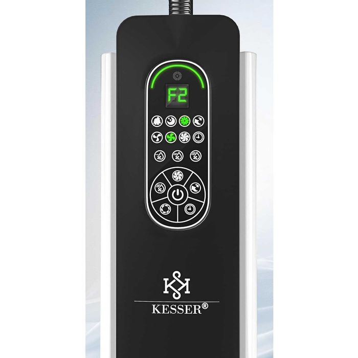 Wentylator Podłogowy KESSER Chłodzenie Wodą, Pilot