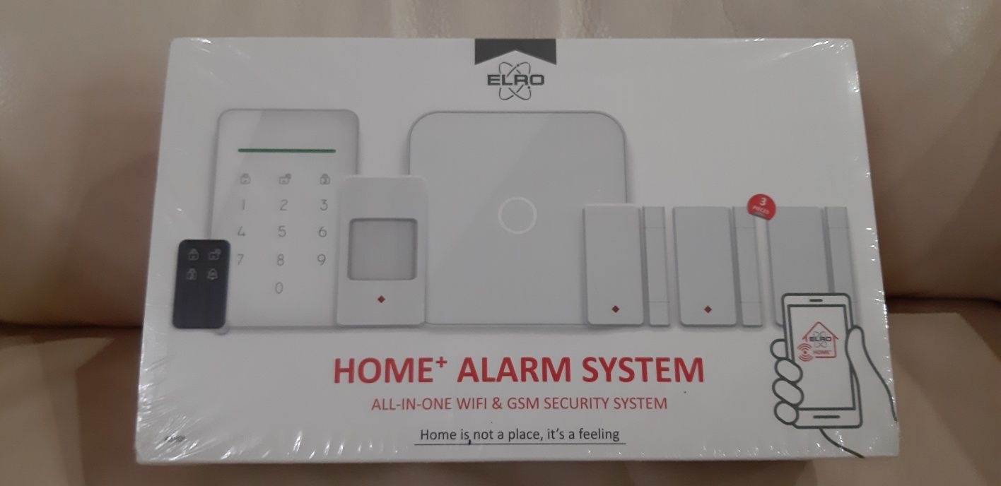 Inteligentny Bezprzewodowy System Alarmowy ELRO AS90S Home+ - Wifi