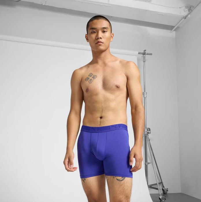 Чоловічі труси puma men's sportstyle boxer  [3 pack] нові оригінал сша