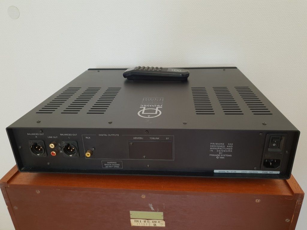 CD Primare 302 Balanced Reference XLR plus zapasowy laser