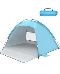 Namiot plażowy dla 2-3 osób z ochroną UV UPF 50+