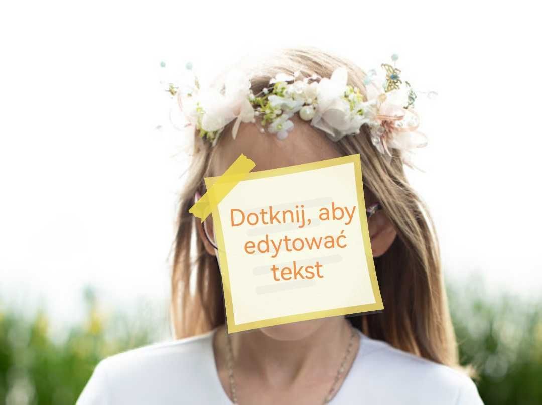 wianek idealny na komunię