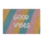 Nowa Wycieraczka Kokosowa "Good vibes" pod Drzwi Dywanik